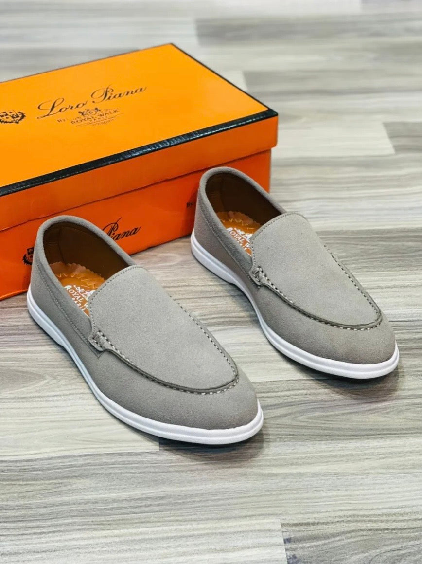 SUEDE LORO PIANA LOAFERS