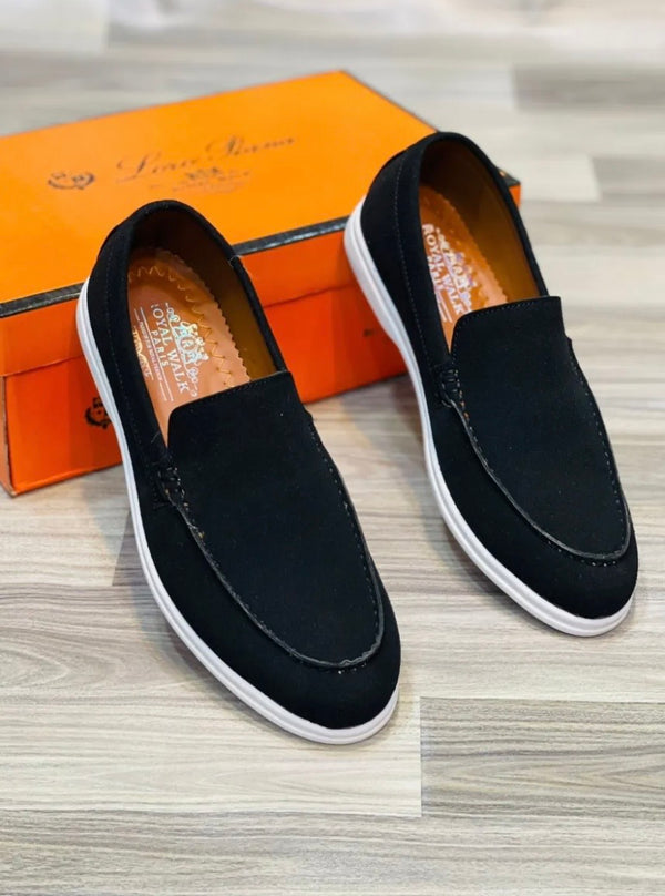 SUEDE LORO PIANA LOAFERS